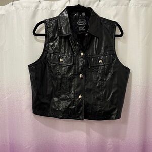 Selene Sport Black Nylon Vest